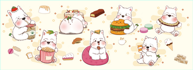 Westie Mouse Pad